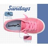 image:imageSundays Canvas Shoes for Kids  NonSlip amp Lightweight Boys amp Girls Shoes  Canvas Girls Sneakers with High Density Smart Foam Insole Girls Shoes  Lighhweight Kids Sneakers Girls FootwearMorning Glory