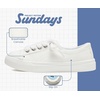 image:imageSundays Canvas Shoes for Kids  NonSlip amp Lightweight Boys amp Girls Shoes  Canvas Girls Sneakers with High Density Smart Foam Insole Girls Shoes  Lighhweight Kids Sneakers Girls FootwearOffwhite
