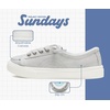 image:imageSundays Canvas Shoes for Kids  NonSlip amp Lightweight Boys amp Girls Shoes  Canvas Girls Sneakers with High Density Smart Foam Insole Girls Shoes  Lighhweight Kids Sneakers Girls FootwearLunar Rock