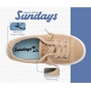 image:imageSundays Canvas Shoes for Kids  NonSlip amp Lightweight Boys amp Girls Shoes  Canvas Girls Sneakers with High Density Smart Foam Insole Girls Shoes  Lighhweight Kids Sneakers Girls FootwearSand