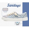 image:imageSundays Canvas Shoes for Kids  NonSlip amp Lightweight Boys amp Girls Shoes  Canvas Girls Sneakers with High Density Smart Foam Insole Girls Shoes  Lighhweight Kids Sneakers Girls FootwearSoft Grey Leopard
