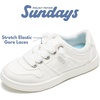 image:imageSundays Girls Sneakers NonSlip Canvas Girls Shoes Comfort Kids Footwear  Kids Shoes for Girls amp Boys Footwear  Lightweight and NonSlip Boys amp Girls Shoes  Comfortable Soft Insole Kids SneakersOff White Canvas
