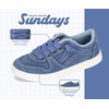 image:imageSundays Girls Sneakers NonSlip Canvas Girls Shoes Comfort Kids Footwear  Kids Shoes for Girls amp Boys Footwear  Lightweight and NonSlip Boys amp Girls Shoes  Comfortable Soft Insole Kids SneakersTrue Navy Canvas