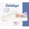 image:imageSundays Girls Sneakers NonSlip Canvas Girls Shoes Comfort Kids Footwear  Kids Shoes for Girls amp Boys Footwear  Lightweight and NonSlip Boys amp Girls Shoes  Comfortable Soft Insole Kids SneakersOff White Clara K Canvas