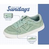 image:imageSundays Girls Sneakers NonSlip Canvas Girls Shoes Comfort Kids Footwear  Kids Shoes for Girls amp Boys Footwear  Lightweight and NonSlip Boys amp Girls Shoes  Comfortable Soft Insole Kids SneakersCamo Green Canvas