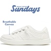 image:imageSundays Girls Sneakers NonSlip Canvas Girls Shoes Comfort Kids Footwear  Kids Shoes for Girls amp Boys Footwear  Lightweight and NonSlip Boys amp Girls Shoes  Comfortable Soft Insole Kids SneakersOff White Canvas