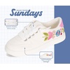 image:imageSundays Girls Sneakers NonSlip Canvas Girls Shoes Comfort Kids Footwear  Kids Shoes for Girls amp Boys Footwear  Lightweight and NonSlip Boys amp Girls Shoes  Comfortable Soft Insole Kids SneakersOff White Clara K Canvas