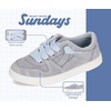 image:imageSundays Girls Sneakers NonSlip Canvas Girls Shoes Comfort Kids Footwear  Kids Shoes for Girls amp Boys Footwear  Lightweight and NonSlip Boys amp Girls Shoes  Comfortable Soft Insole Kids SneakersGrey Dawn Canvas