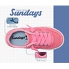 image:imageSundays Girls Sneakers NonSlip Canvas Girls Shoes Comfort Kids Footwear  Kids Shoes for Girls amp Boys Footwear  Lightweight and NonSlip Boys amp Girls Shoes  Comfortable Soft Insole Kids SneakersMorning Glory Canvas
