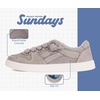 image:imageSundays Girls Sneakers NonSlip Canvas Girls Shoes Comfort Kids Footwear  Kids Shoes for Girls amp Boys Footwear  Lightweight and NonSlip Boys amp Girls Shoes  Comfortable Soft Insole Kids SneakersAsh Grey Canvas