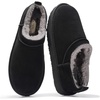 image:imageProject Cloud 100 Genuine Leather Micro Boots Slippers for Women Hipster  Water Resistant Memory Foam Insole SlipOn Womens Slippers  Slip on Fall Shoes Winter Boots for Women  Lightweight ShoesBlack Suede