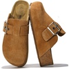 image:imageProject Cloud Clogs for Women Footwear  Memory Foam and NonSlip Platform Wedges Heels for Women Mules amp Clogs 2026  Comfortable Stylish SlipOn with Adjustable Straps Rhona Chestnut 7