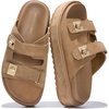 image:imageProject Cloud Platform Sandals Women Memory Foam Slides HavanaRaffia10  Memory Foam Insole Adjustable Buckle Lightweight Design NonSlip Sole Platform Slides for Women Everyday Comfort