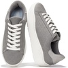 image:imageProject Cloud Platform Sneakers for Women with Memory Foam Insole Bossy  Lightweight Non Slip Lace Up Shoes Womens Footwear Summer Fashion Comfortable Casual Everyday Work Travel Weekend OutfitsLight Grey