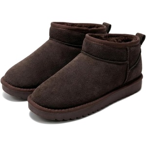 image:imageProject Cloud 100 Genuine Leather Comfortable Womens Ankle Boots Hippy  Water Resistant Memory Foam Insole Winter Shoes  Trendy Footwear Outdoor Fall Shoes for Women  Winter Boots for WomenChoco Brown Suede