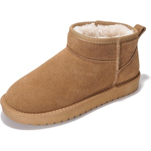 image:imageProject Cloud 100 Genuine Leather Comfortable Womens Ankle Boots Hippy  Water Resistant Memory Foam Insole Winter Shoes  Trendy Footwear Outdoor Fall Shoes for Women  Winter Boots for WomenWheat Suede