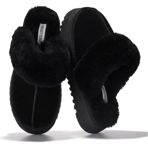 image:imageProject Cloud 100 Genuine Leather Memory Foam Slippers for Women Footwear  Memory Foam Cushioning Genuine Leather Upper NonSlip Sole Lightweight Design for Everyday Comfort and Support AllDay UseBlack  Viki