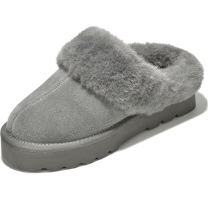 image:imageProject Cloud 100 Genuine Leather Memory Foam Slippers for Women Footwear  Memory Foam Cushioning Genuine Leather Upper NonSlip Sole Lightweight Design for Everyday Comfort and Support AllDay UseGrey  Snowy