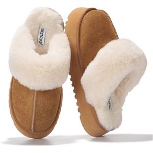 image:imageProject Cloud 100 Genuine Leather Memory Foam Slippers for Women Footwear  Memory Foam Cushioning Genuine Leather Upper NonSlip Sole Lightweight Design for Everyday Comfort and Support AllDay UseChestnut  Viki