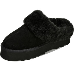 image:imageProject Cloud 100 Genuine Leather Memory Foam Slippers for Women Footwear  Memory Foam Cushioning Genuine Leather Upper NonSlip Sole Lightweight Design for Everyday Comfort and Support AllDay UseBlack  Snowy