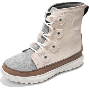image:imageProject Cloud 100 Genuine Leather Womens Snow Boots Waterproof Leonora  100 Genuine Leather Waterproof Memory Foam Insole NonSlip Sole Lightweight Outdoor Winter Shoes for WomenGrey