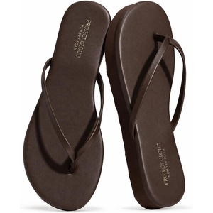 image:imageProject Cloud Platform Sandals Women Memory Foam Flip Flops ELEVATION  Durable and Lightweight NonSlip Sole Summer Thong Sandals  Platform Flip Flops for Women Everyday Comfort DailyDark Choco