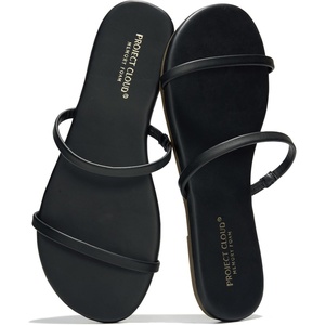 image:imageProject Cloud Summer Sandals for Women with Memory Foam Insole Transition  Memory Foam Insole Beach Flip Flops NonSlip Sole Lightweight Double Straps Summer Sandals for Women Everyday Comfort