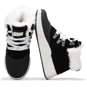 image:imageProject Cloud Waterproof Snow Boots for Women Memory Foam NonSlip Shoes  Memory Foam Insole Waterproof Design NonSlip Sole Lightweight Snow Boots Indoor amp Outdoor Winter Comfort WearBlackhiker Upper
