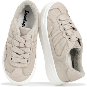 image:imageSundays Girls Sneakers NonSlip Canvas Girls Shoes Comfort Kids Footwear  Kids Shoes for Girls amp Boys Footwear  Lightweight and NonSlip Boys amp Girls Shoes  Comfortable Soft Insole Kids SneakersLunar Rock Hailey Canvas