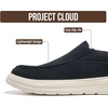 image:imageProject Cloud Genuinue Suede Loafers for Men and Mens Shoes Dorian  Mens Loafers Built to Double as Mens Slip On Shoes Mens Casual Shoes and Everyday Sneakers for Men with Terry Cloth LiningBlack Off White
