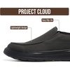image:imageProject Cloud Genuinue Suede Loafers for Men and Mens Shoes Dorian  Mens Loafers Built to Double as Mens Slip On Shoes Mens Casual Shoes and Everyday Sneakers for Men with Terry Cloth LiningBlack Charcoal