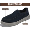 image:imageProject Cloud Genuinue Suede Loafers for Men and Mens Shoes Dorian  Mens Loafers Built to Double as Mens Slip On Shoes Mens Casual Shoes and Everyday Sneakers for Men with Terry Cloth LiningBlack