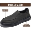 image:imageProject Cloud Genuinue Suede Loafers for Men and Mens Shoes Dorian  Mens Loafers Built to Double as Mens Slip On Shoes Mens Casual Shoes and Everyday Sneakers for Men with Terry Cloth LiningBlack Charcoal
