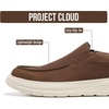 image:imageProject Cloud Genuinue Suede Loafers for Men and Mens Shoes Dorian  Mens Loafers Built to Double as Mens Slip On Shoes Mens Casual Shoes and Everyday Sneakers for Men with Terry Cloth LiningBrown Chestnut