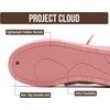 image:imageGenuine Leather Slip On Sneakers for Women with Leather Memory Foam Insole  Memory Foam Insole Lightweight Shoes for Women  Womens Fashion Sneakers  Comfortable Women Footwear Everyday EssentialsPink