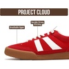 image:imageGenuine Leather Slip On Sneakers for Women with Leather Memory Foam Insole  Memory Foam Insole Lightweight Shoes for Women  Womens Fashion Sneakers  Comfortable Women Footwear Everyday EssentialsRed