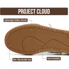image:imageGenuine Leather Slip On Sneakers for Women with Leather Memory Foam Insole  Memory Foam Insole Lightweight Shoes for Women  Womens Fashion Sneakers  Comfortable Women Footwear Everyday EssentialsWhite Multi