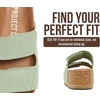 image:imageProject Cloud 100 Genuine Leather Platform Sandals Women Summer WedgesSage