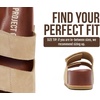 image:imageProject Cloud 100 Genuine Leather Platform Sandals Women Summer WedgesSand
