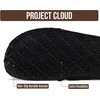 image:imageProject Cloud 100 Genuine Leather Platform Sandals amp Slides for Women  Memory Foam Insole Sandals  Adjustable Straps Non Slip Outsole WedgeBlack Suede