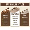 image:imageProject Cloud 100 Genuine Leather Platform Sandals amp Slides for Women  Memory Foam Insole Sandals  Adjustable Straps Non Slip Outsole WedgeMocha Suede