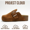 image:imageProject Cloud Clogs for Women Footwear  Memory Foam and NonSlip Platform Wedges Heels for Women Mules amp Clogs 2026  Comfortable Stylish SlipOn with Adjustable Straps Rhona Chestnut 55
