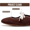 image:imageProject Cloud Fashion Mary Jane Shoes Women Ballet Flats Emilee Brown  Memory Foam Insole Lightweight Design NonSlip Sole Fashion Mary Jane Ballet Flats Everyday Comfort for Women