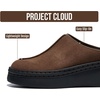 image:imageProject Cloud Platform Clogs for Women  Nonslip Womens Mules amp Clog Mix  High Density SmartFoam Womens Clogs  Lightweight Platform Shoes  Stylish Platform Wedge Mules for Women FootwearChocolate Suede