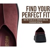 image:imageProject Cloud Platform Clogs for Women  Nonslip Womens Mules amp Clog Mix  High Density SmartFoam Womens Clogs  Lightweight Platform Shoes  Stylish Platform Wedge Mules for Women FootwearBurgundy Suede