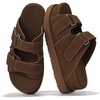 image:imageProject Cloud 100 Genuine Leather Platform Sandals amp Slides for Women  Memory Foam Insole Sandals  Adjustable Straps Non Slip Outsole WedgeMocha Suede