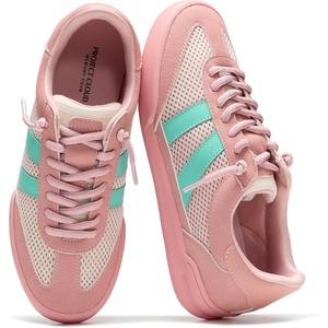 image:imageGenuine Leather Slip On Sneakers for Women with Leather Memory Foam Insole  Memory Foam Insole Lightweight Shoes for Women  Womens Fashion Sneakers  Comfortable Women Footwear Everyday EssentialsPink