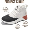 image:imageProject Cloud Waterproof Snow Boots for Women  Memory Foam Insole NonSlip Womens Snow Boots amp Winter Shoes with Shoe Lace  Lightweight Indoor Outdoor Shoes Rhianon CREA 11