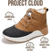 image:imageProject Cloud Waterproof Snow Boots for Women  Memory Foam Insole NonSlip Womens Snow Boots amp Winter Shoes with Shoe Lace  Lightweight Indoor Outdoor Shoes Rhianon CML 11