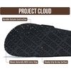 image:imageProject Cloud 100 Genuine Leather Clogs for Women Footwear 2026  Memory Foam Insole Womens Clogs NonSlip Outsole Mules for Women Footwear Lightweight Womens Mules amp Clogs Fall ShoesBlack Suede  Holly